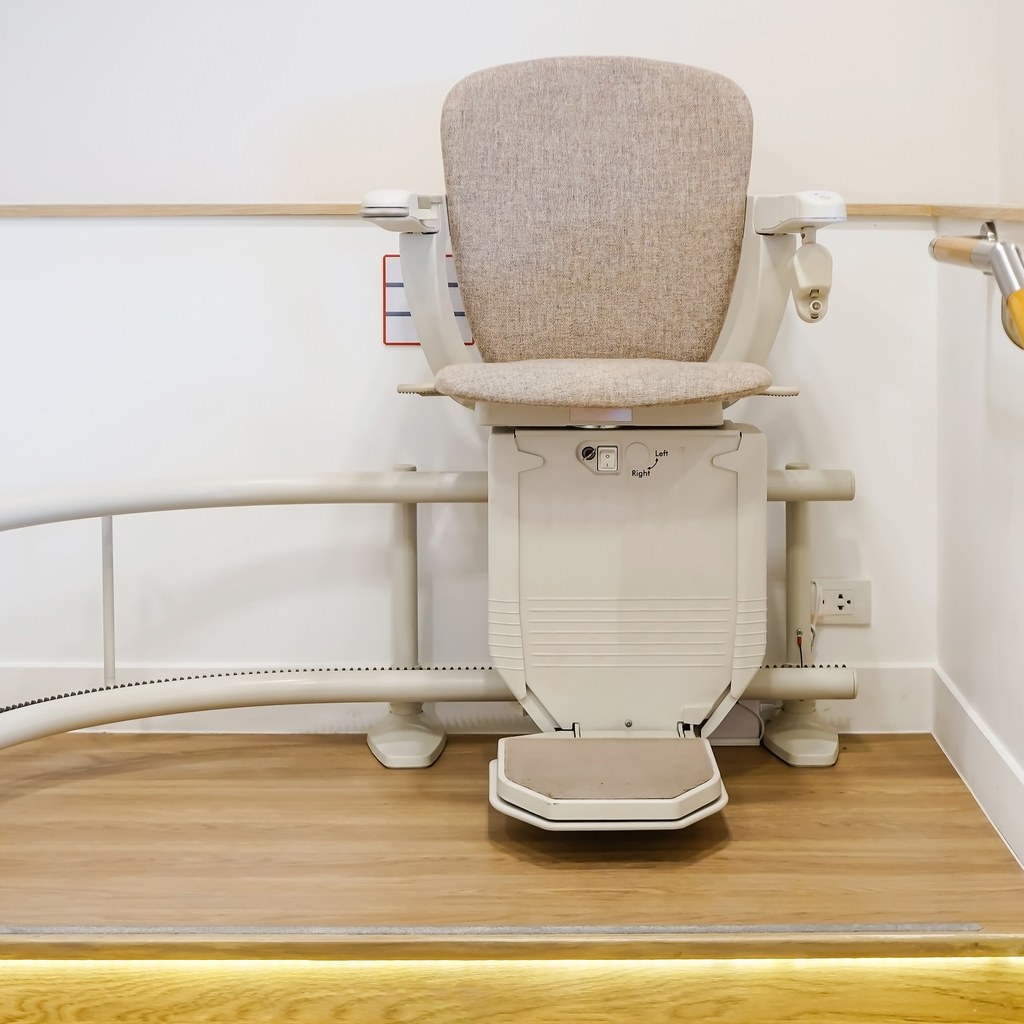 Mid-body image — interior or installation shot